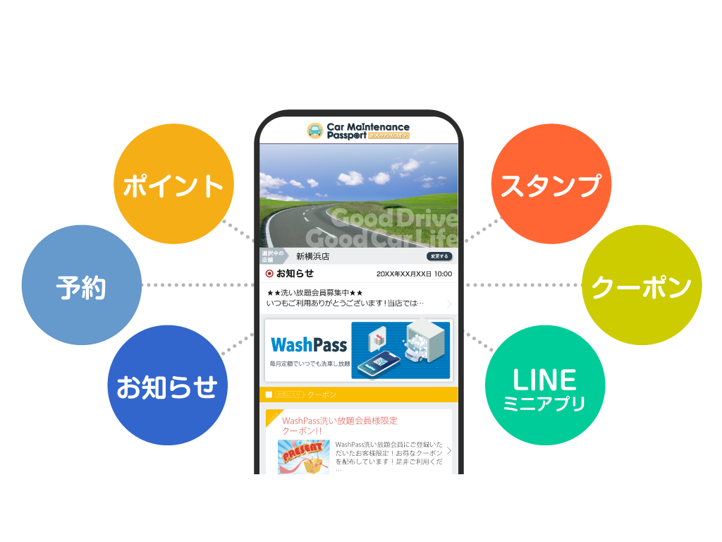 豊富な機能